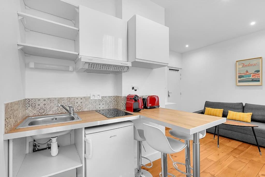 Le Cocon - T2 Cosy Hypercentre Avec Parking Apartment Toulouse Exterior photo
